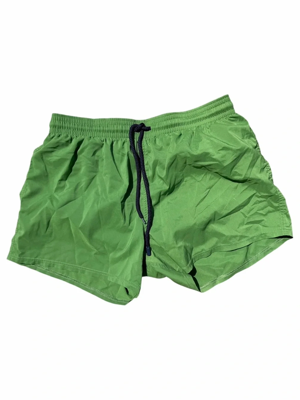 Vilebrequin Moorea Swim Trunks Green Drawstring Mesh Lined Men’s XXL Shorts